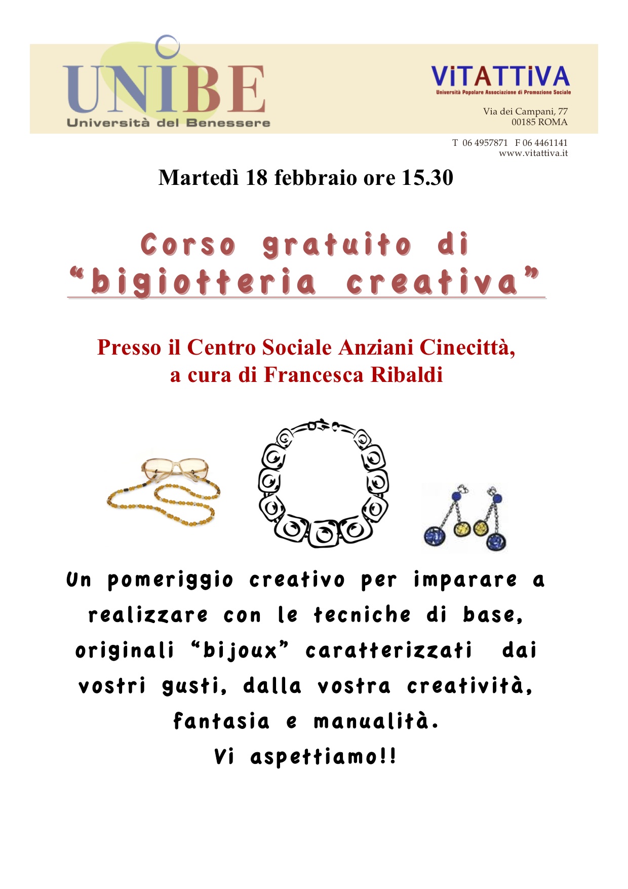 corso bigiotteria creativa