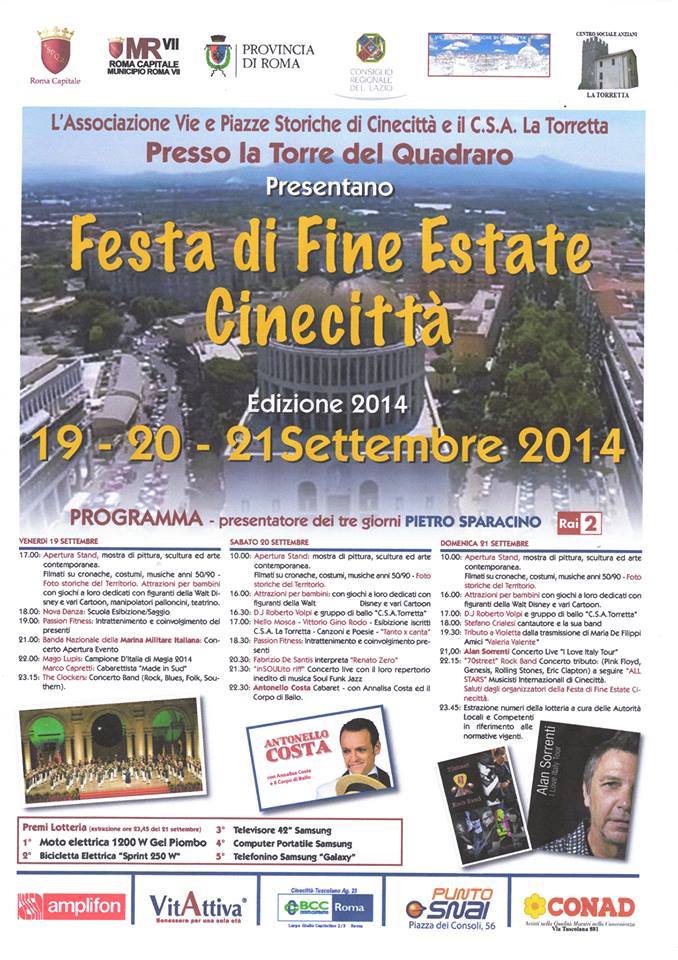 Festa Cinecittà